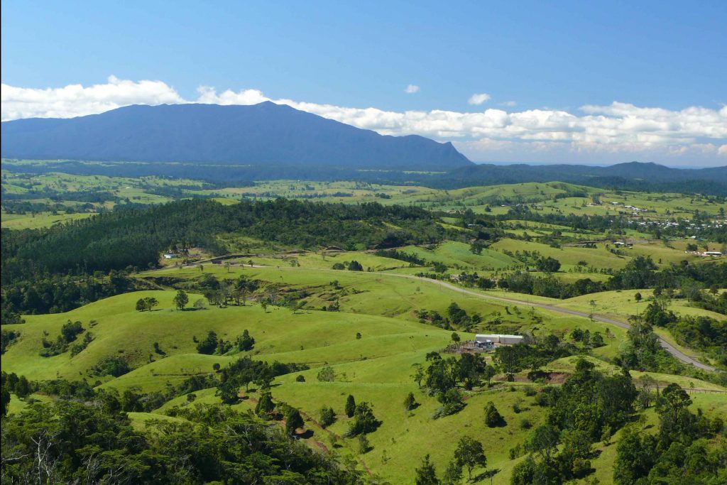 Atherton Tablelands scenery Mt Bartle Frere